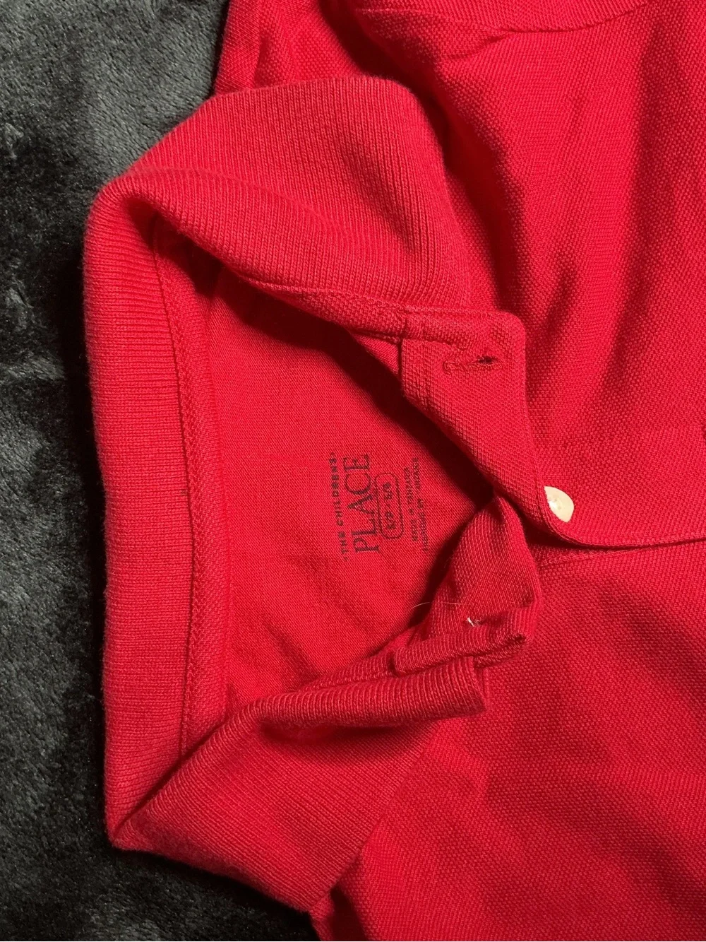 The Children's Place Bright Red Polo Shirt